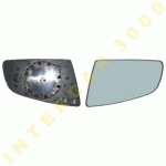 GLASS WITH HEATER FOR LEFT DOOR MIRROR 3/5 DOORS AUDI A3 03-08