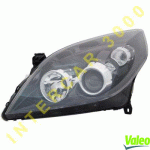 HEAD LAMP LEFT SMOKED VALEO OPEL VECTRA C 05- 