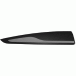 DOOR STRIP DECORATIVE REAR RIGHT PRIMED BLACK WITH PRIMED GREY STRIP 5 DOORS RENAULT CLIO 13-16