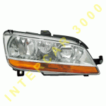 HEAD LAMP RIGHT ELECTRICAL WITH YELLOW INDICATOR WITH FOG LAMP FIAT IDEA 04- 
