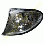 INDICATOR LEFT WHITE WITH FRAME CHROME 01- BMW 3 series E46 4/5dr.98-05 