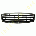 РЕШЕТКА ПЛАСТИЧНА НИКЕЛ С ЧЕРНИ РЕБРА 04- MERCEDES C-CLASS W203 00-07 