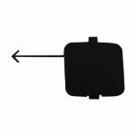 COVER FOR TOW HOOK IN FRONT BUMPER PRIMED 4X4 FIAT PANDA 03-12 