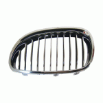 GRILL LEFT BLACK(FRAME CHROME) BMW 5 series E60 SEDAN - E61 WAGON 07-10 