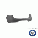 REAR BUMPER WITH TUV RENAULT MEGANE COUPE 08-14