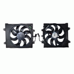 FAN SET FOR ENGINE WITH AIR CONDITION PETROL/DIESEL FIAT 500 07- 