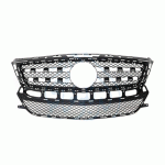 GRILL PLASTIC BLACK PRIMED (WITH SENSOR) MERCEDES CLS W218 11-18