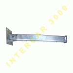 ОСНОВА НА ПРЕДНА БРОНЯ ДЯСНА АЛУМИНИЕВА PEUGEOT PARTNER 08-12