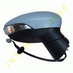 DOOR MIRROR RIGHT ELECTRICAL PRIMED WITH HEATER AND INDICATOR FORD FIESTA 08-13 