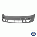 FRONT BUMPER PRIMED WITH HOLES AND REINFORCEMENT FOR PARK DISTANCE CONTROL WITH TUV SKODA OCTAVIA 04-08 