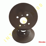 СПИРАЧНИ ДИСКОВЕ ПРЕДНИ BREMBO 08.5864.10 КОМПЛЕКТ (НОМЕР FERODO DDF 412) СПИРАЧНИ ДИСКОВЕ/СПИРАЧНИ БАРАБАНИ