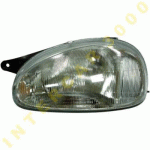 HEAD LAMP LEFT MANUAL H4 OPEL CORSA B 93-00 