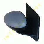DOOR MIRROR RIGHT MANUAL BLACK PEUGEOT 107 06-12 