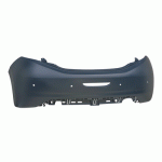 REAR BUMPER PRIMED WITH HOLES FOR PARK DISTANCE CONTROL PEUGEOT 208 16-