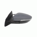 DOOR MIRROR LEFT ELECTRICAL PRIMED FOLDABLE WITH HEATER INDICATOR AND MEMORY+DOWN LIGHT VW PASSAT CC 12-