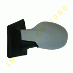 DOOR MIRROR LEFT PRIMED ELECTRICAL WITH HEATER AND ASPHERICAL GLASS RENAULT TWINGO 07-12
