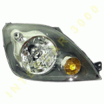 ФАР ДЕСЕН ЕЛЕКТРИЧЕСКИ С МОТОР H4 FORD FIESTA 05-08 