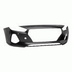 БРОНЯ ПРЕДНА С 2 ДУПКИ ЗА ПАРКТРОНИК HYUNDAI i30 HATCHBACK/TOURER 17- 