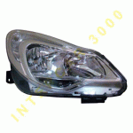 ФАР ДЕСЕН ЕЛЕКТРИЧЕСКИ С МОТОР ХРОМ H7/H1 OPEL CORSA D 11-14
