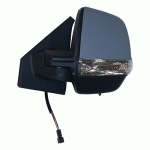 DOOR MIRROR LEFT ELECTRICAL PRIMED WITH HEATER AND INDICATOR LIGHT(FREIGHT) FIAT DOBLO 10-15