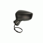 DOOR MIRROR LEFT ELECTRICAL PRIMED WITH HEATER AND LAMP FOLDABLE (A QUALITY) MAZDA 3 H/B SEDAN 14-17