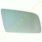 GLASS WITH HEATER FOR RIGHT DOOR MIRROR BMW 5 series E60 SEDAN - E61 WAGON 03-07 