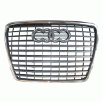 РЕШЕТКА ПЛАСТИЧНА SILVER С ХРОМ ЛАЙСНА* AUDI A6 08-11