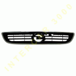 GRILL PLASTIC BLACK (WITH CHROME FRAME) -02 OPEL ZAFIRA 99-05 