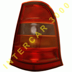 TAIL LAMP LEFT SMOKED RED MERCEDES A-CLASS W168 98-04 