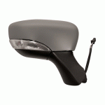 DOOR MIRROR RIGHT PRIMED ELECTRICAL WITH HEATER WITH INDICATOR AND SENSOR RENAULT CLIO 13-16
