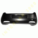 REAR BUMPER BLACK FIAT PUNTO GRANDE 05-12 