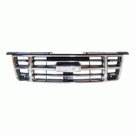 GRILL PLASTIC CHROME 4WD ISUZU P/U D-MAX 07-12
