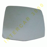 GLASS FOR DOOR MIRROR LEFT WITH HEATER CITROEN JUMPY 96-04 