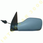 DOOR MIRROR LEFT PRIMED FOLDABLE WITH CABLE PEUGEOT 106 96- 