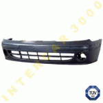 FRONT BUMPER WITH FOG LAMP HOLES PRIMED 2 MOULDINGS WITH TUV RENAULT MEGANE 99-02 