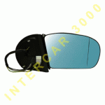 DOOR MIRROR RIGHT ELECTRICAL WITH HEATER FOLDABLE 9 PIN WITH CABLES WITHOUT COVER AND INDICATOR MERCEDES C-CLASS W203 00-07 