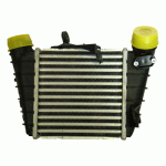 RADIATOR FOR INTERCOOLER 18x19x64 PETROL WITH CLAMP SKODA FABIA 07-10