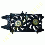 FAN DOUBLE WITH AIR CONDITION SET 1.9D FIAT PUNTO 03-09