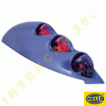 СТОПОВЕ КРЪГЛИ HELLA RS 3/5 ВРАТИ (2 броя в комплект) FORD FOCUS 98-04 