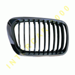 GRILL PLASTIC RIGHT WITH RIBS BLACK CHROME AND WITH FRAME CHROME BMW 3 series E46 4/5dr.98-05 