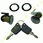 KEY LOCKS FOR FRONT DOOR (2 PCS IN SET) PEUGEOT 206 98- 