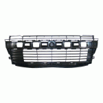 GRILL IN FRONT BUMPER BLACK WITH BLACK FRAME PEUGEOT 206 + PLUS 09-