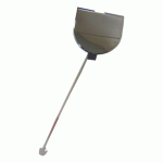 COVER FOR TOW HOOK IN REAR BUMPER CHROME FIAT 500 07- 