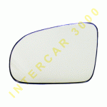 GLASS FOR DOOR MIRROR LEFT ELECTRICAL WITH HEATER OPEL CORSA B 93-00 