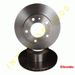 СПИРАЧНИ ДИСКОВЕ ПРЕДНИ ВЕНТИЛИРАНИ BREMBO 09.4486.20 КОМПЛЕКТ (НОМЕР FERODO DDF 173) СПИРАЧНИ ДИСКОВЕ/СПИРАЧНИ БАРАБАНИ