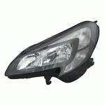 HEAD LAMP LEFT ELECTRICAL WITH MOTOR H7/H7 (TYC) OPEL CORSA E 14-