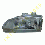 HEAD LAMP LEFT H/B-SEDAN H4 HONDA CIVIC SEDAN-H/B 92-96