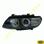 ФАР ЛЯВ С БЯЛ МИГАЧ BI-XENON HELLA 04- BMW X5 E53 00-07 