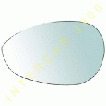GLASS FOR DOOR MIRROR LEFT WITH HEATER FIAT 500 16-