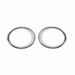 FRAME FOR FOG LAMPS RIGHT+LEFT CHROME RENAULT KADJAR 15-